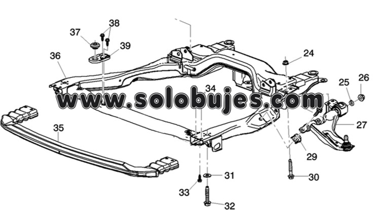 Soporte tijera Spark GT 2017 catalogo