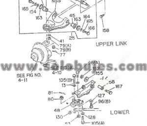 Buje tijera superior Luv 1996 catalogo