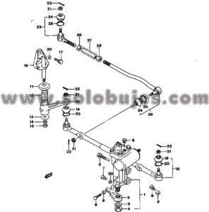 Buje central direccion Vitara 2013 catalogo