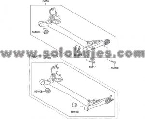 Buje puente trasero Ekotaxi 2015 catalogo