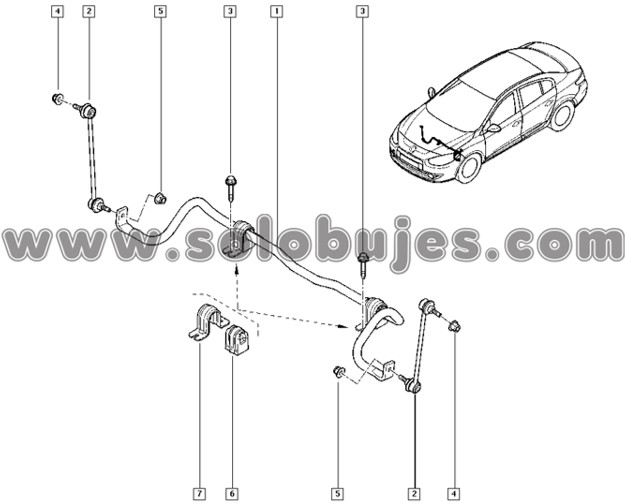 Muñeco delantero Fluence 2014 catalogo