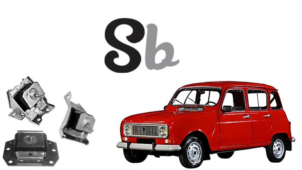 Soportes motor Renault 4