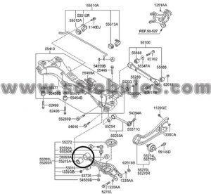 Buje tijera trasera Cadenza 2016 catalogo