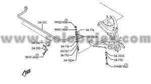 Muñeco delantero BT50 2014 catalogo