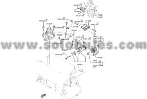 Soporte motor trasero CX9 2010 catalogo