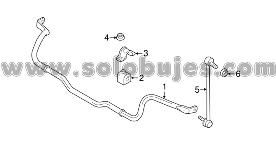 Cauchos estabilizadora Escape 2015 catalogo