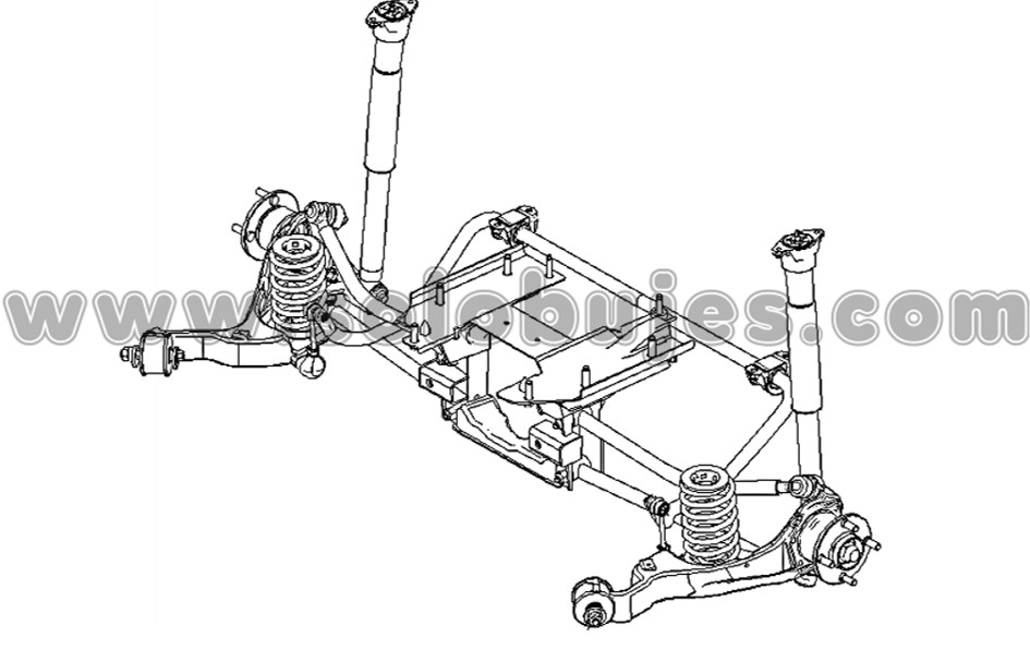 Cauchos estabilizadora traseros Ecosport 2004 catalogo