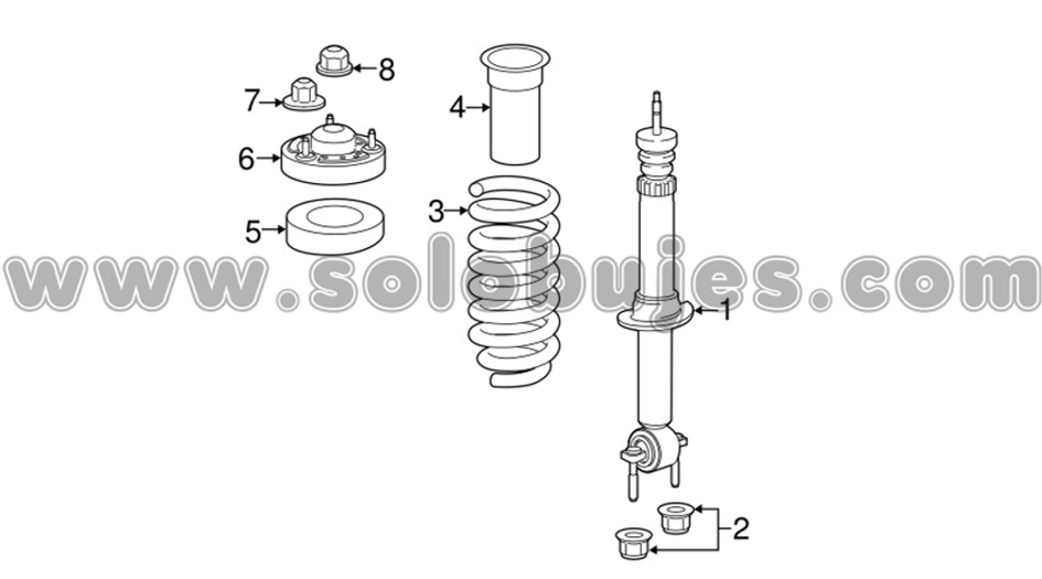 Soporte amortiguador F150 2017 catalogo