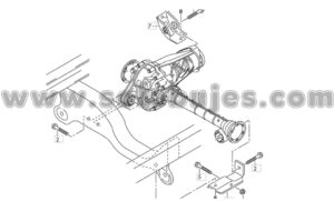 Buje diferencial Amarok 2015 catalogo