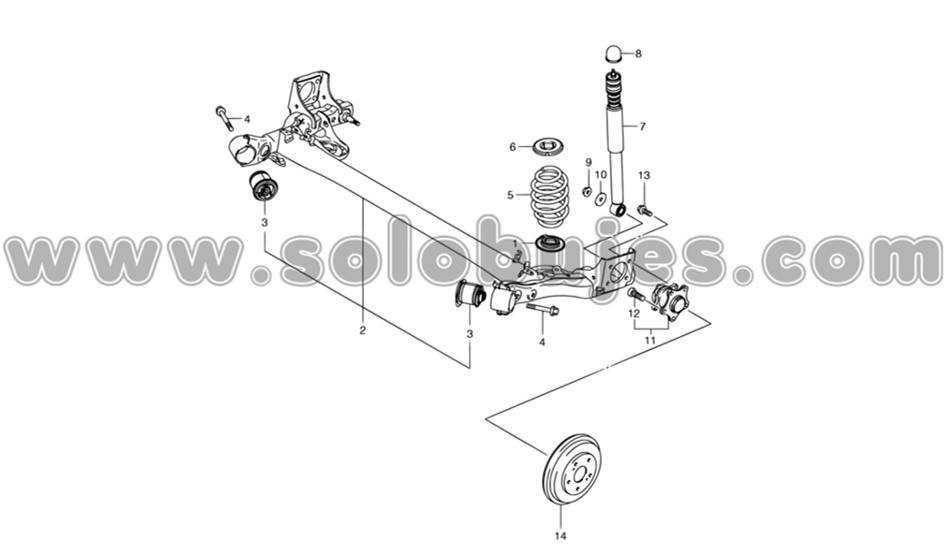 Buje puente Ertiga 2014 catalogo