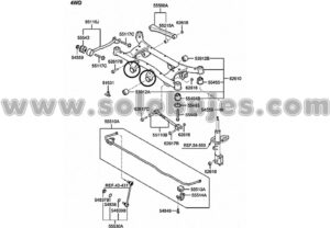 Buje soporte diferencial Tucson 2008 catalogo