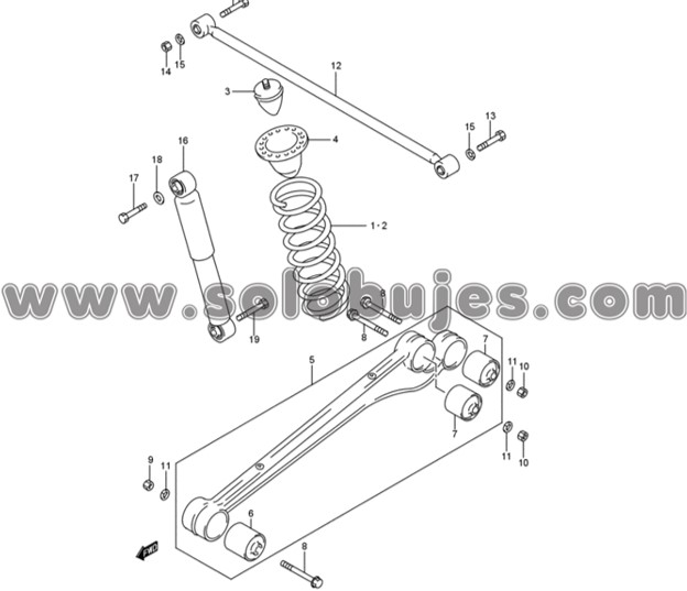 Buje templete Jimny 2022 catalogo