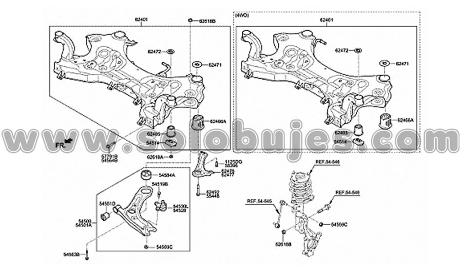 Buje tijera Tucson 2017 catalogo
