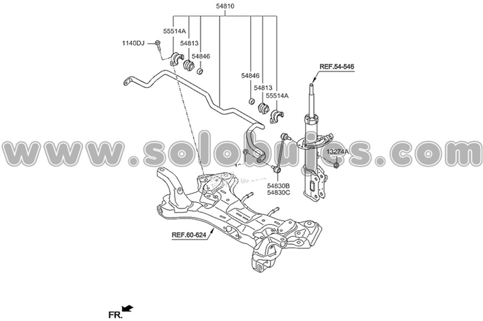 Cauchos estabilizadora I10 2018 catalogo