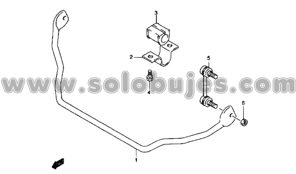 Cauchos estabilizadora Jimny 2022 catalogo