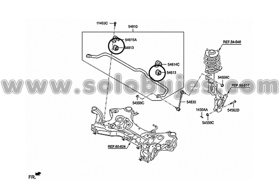 Cauchos estabilizadora tucson 2019 catalogo