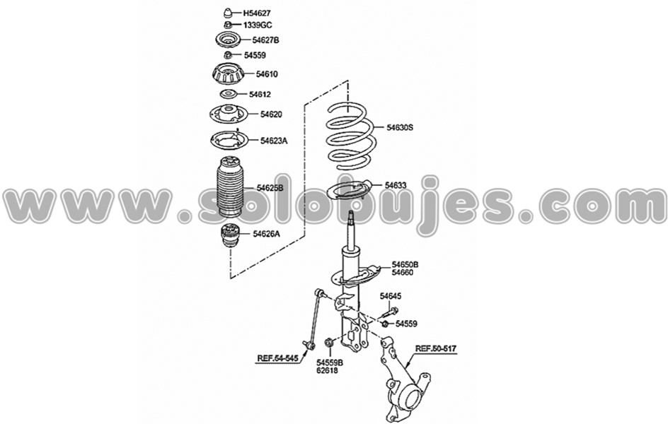 Soporte amortiguador Accent 2021 catalogo