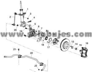 Muñeco delantero Spark GT 2022 catalogo