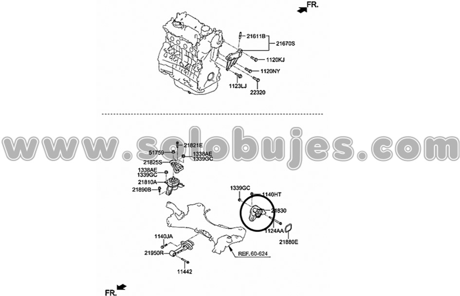 Soporte caja Santafe 2021 catalogo