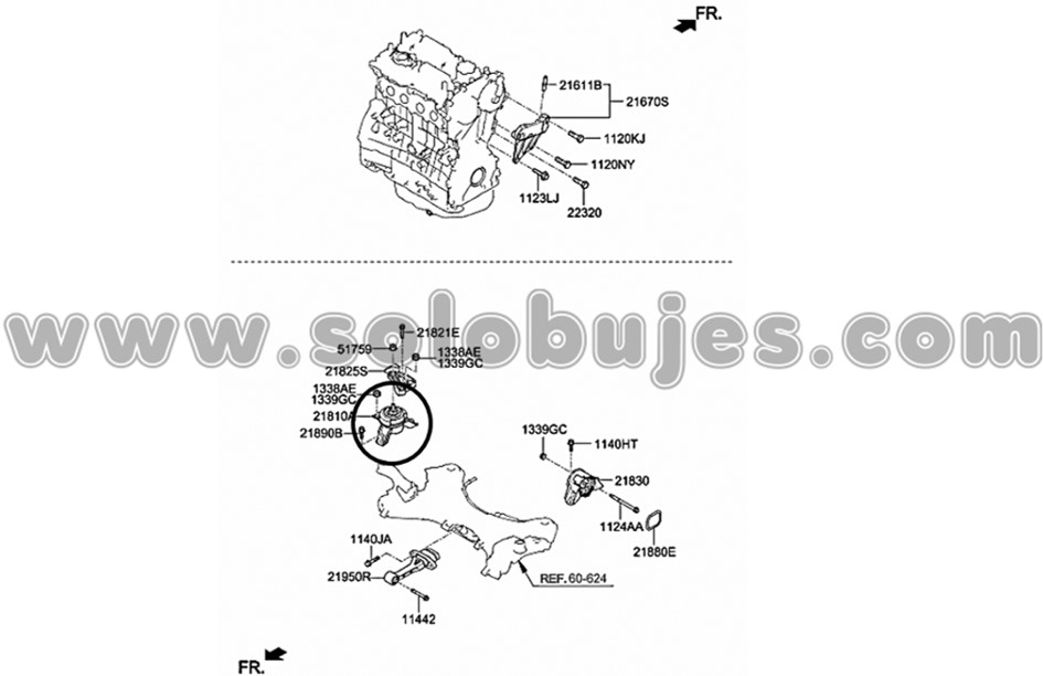 Soporte hidraulico Santafe 2021 catalogo