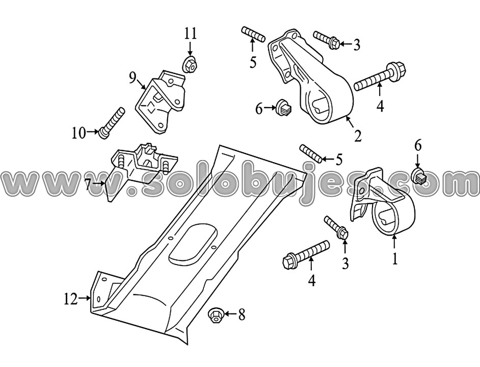 Soporte caja Dakota 2000 catálogo