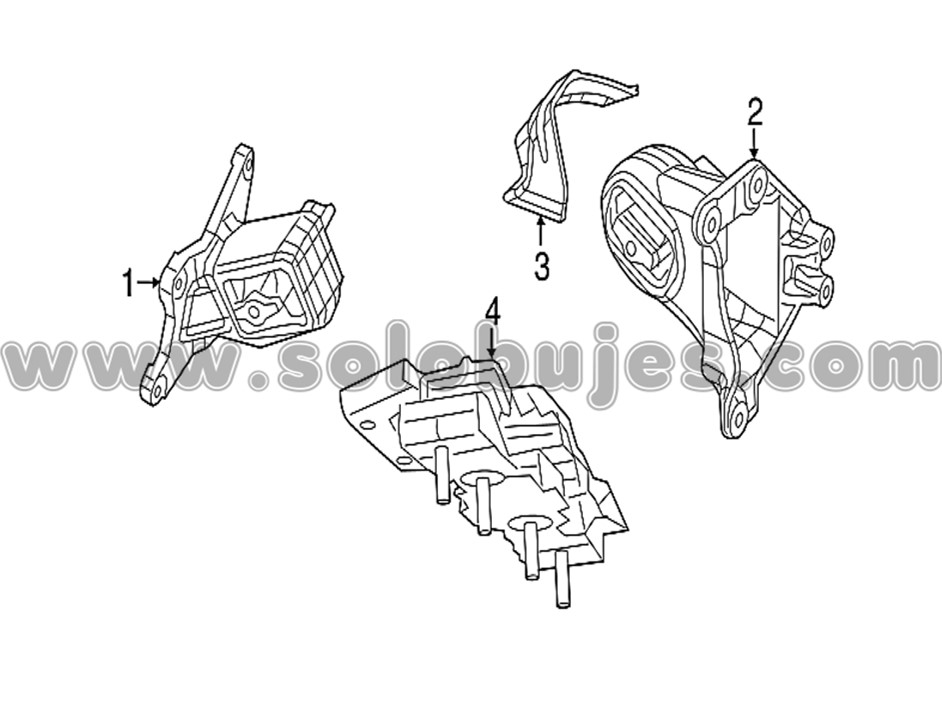 Soporte caja Wrangler 2018 catálogo