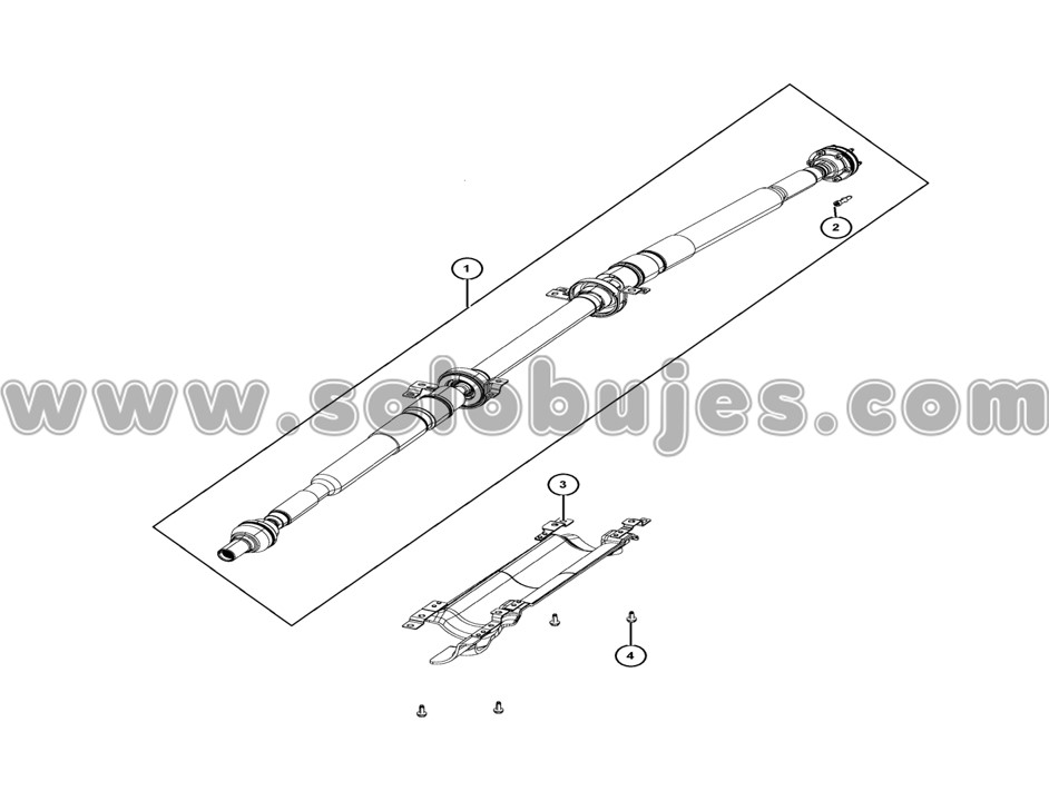 Soporte cardan Cherokee 2023 catálogo