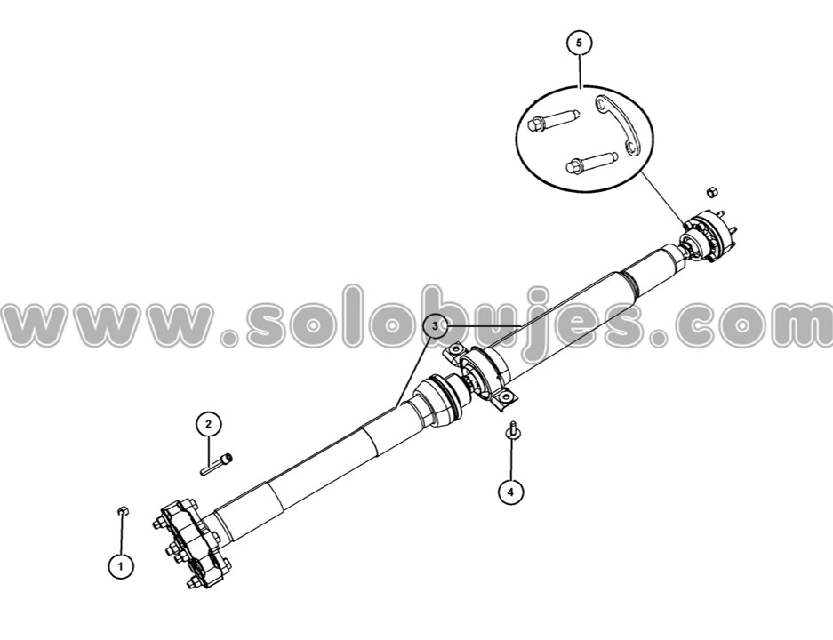 Soporte cardan Grand Cherokee 2011 catálogo