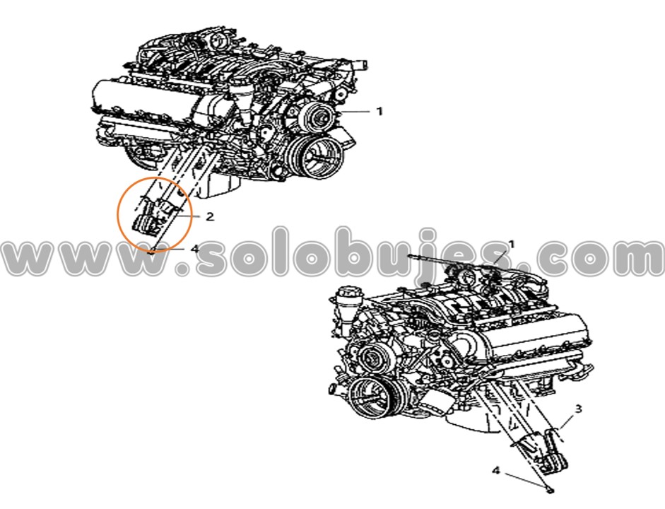 Soporte motor derecho Commander 2007 catálogo