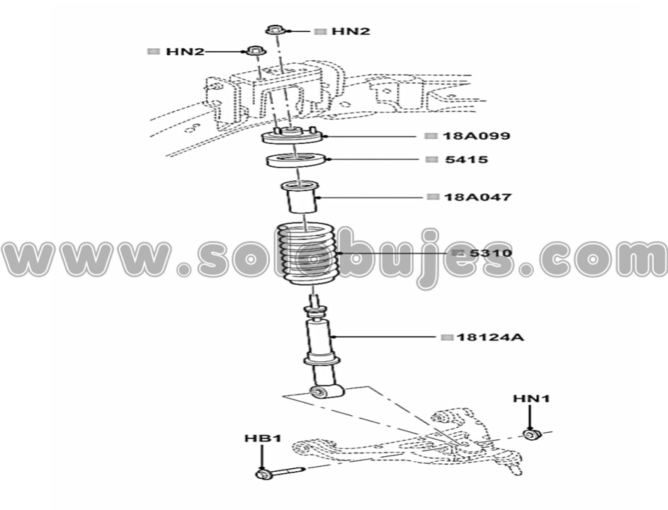 Soporte amortiguador F150 2007 catálogo