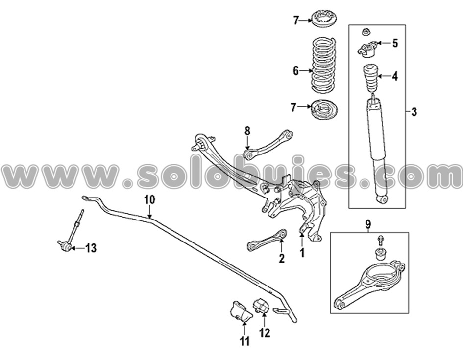 Muñecos traseros Escape 2017 catálogo