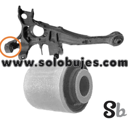 Buje portamangueta Legacy 2005