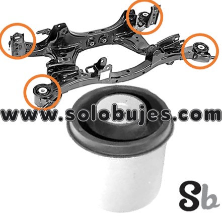 Buje puente trasero Impreza 2014