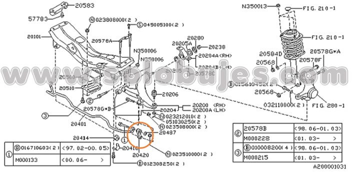 Muñeco delantero Impreza 1996 catalogo