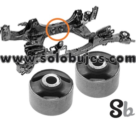Buje suspension trasera Outback 2012
