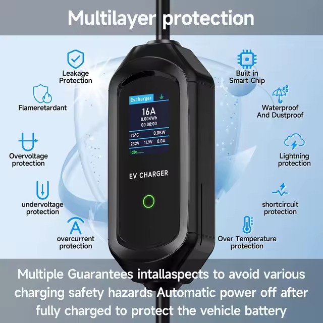 Cargador electrico portatil kia EV5